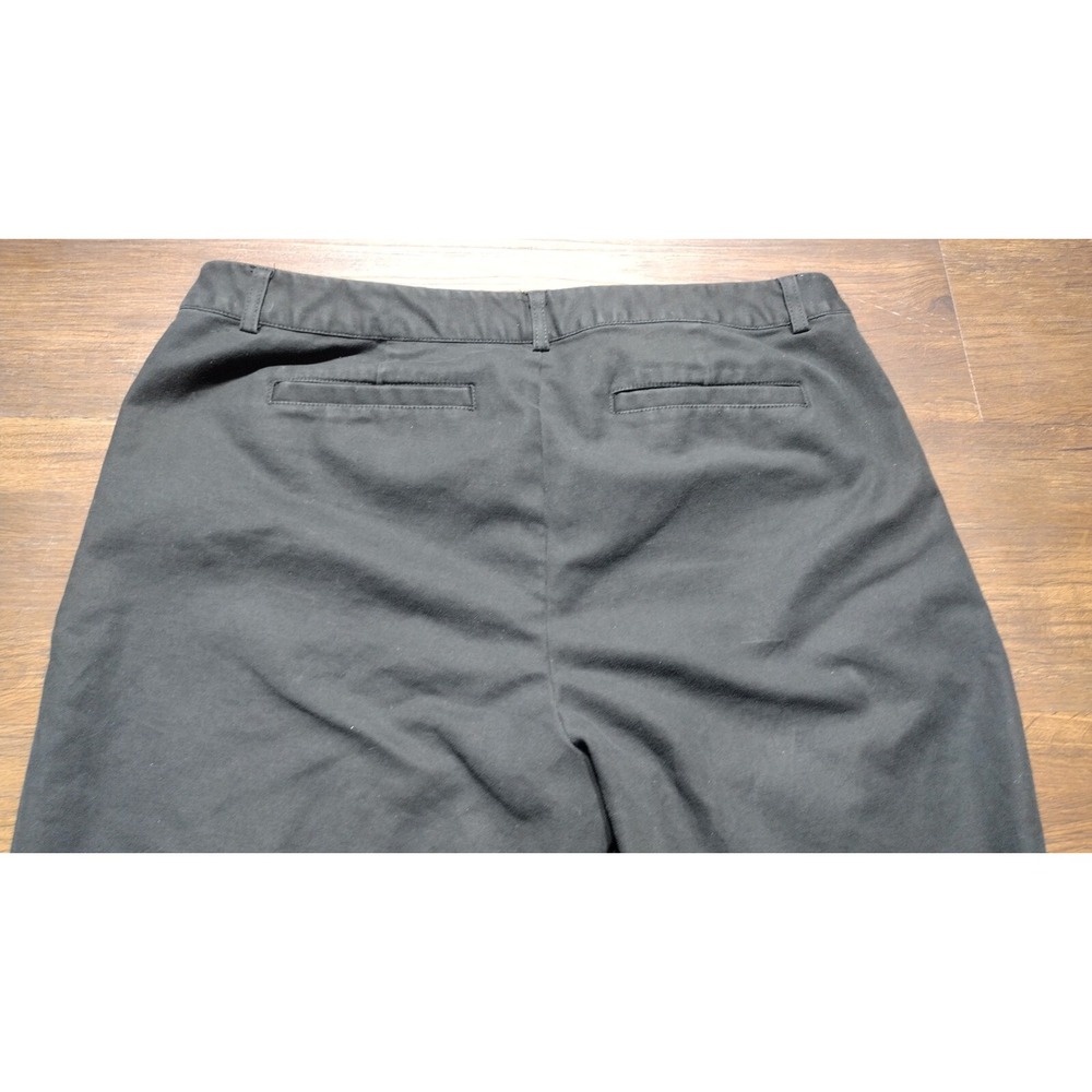 Michael Kors Dress Pants Black Womens Size 10 Classic Work Straight Leg Casual - Picture 13 of 15